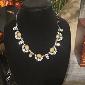Elegant Gold and Silver Loft Necklace